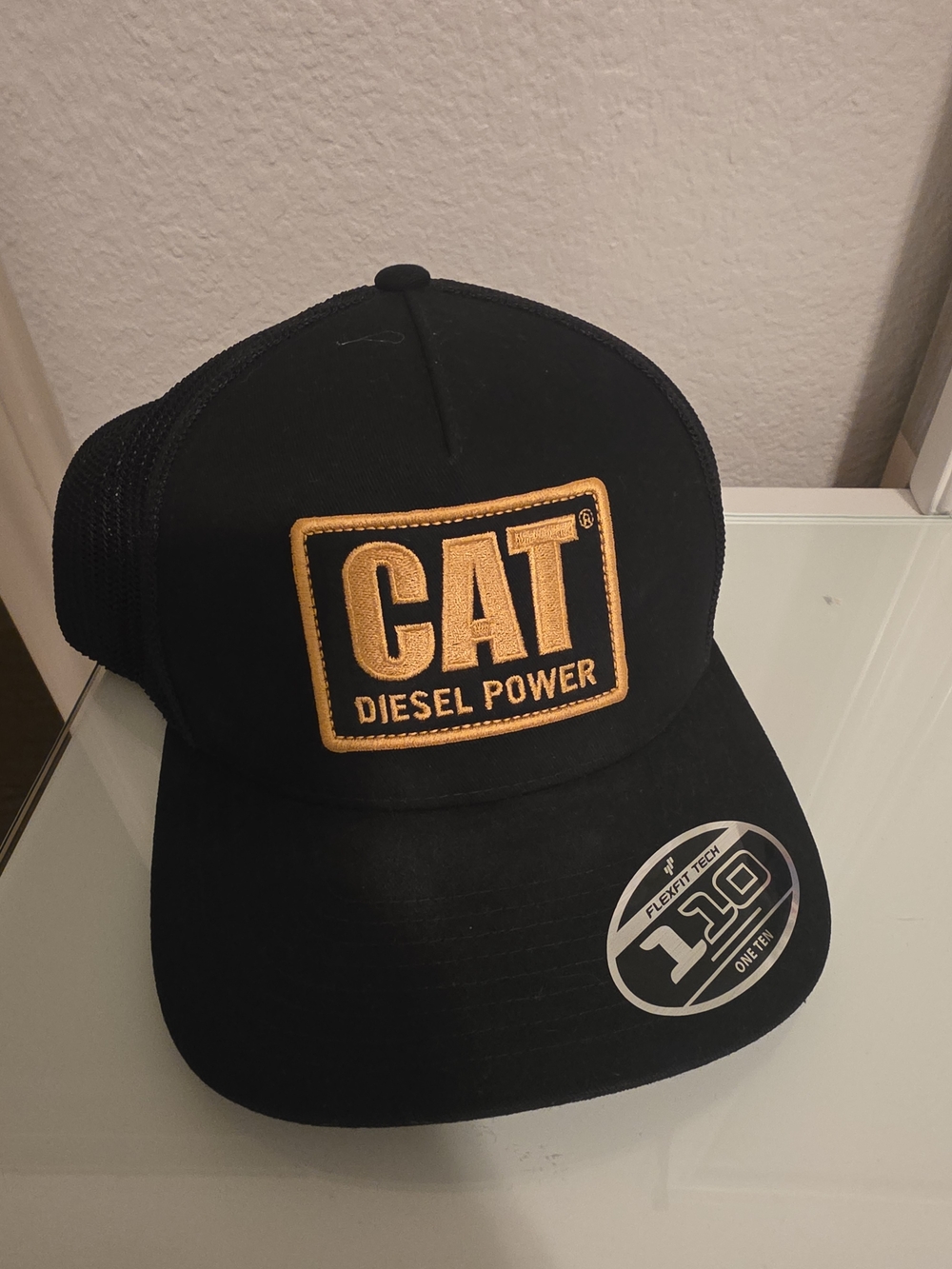 Caterpillar Black and Yellow CAT Diesel Power Trucker Hat